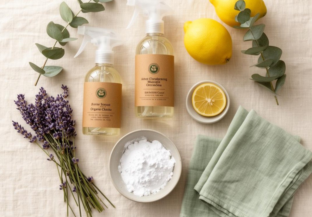 Natural organic cleaning products